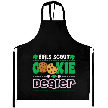 Discover Cookie Dealer Scout for Girls Funny Scouting Aprons