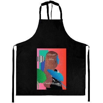 Discover Peaceful Love, Peaceful Serenity Aprons