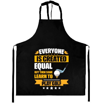 Discover Some Learn To Play Golf Funny Aprons