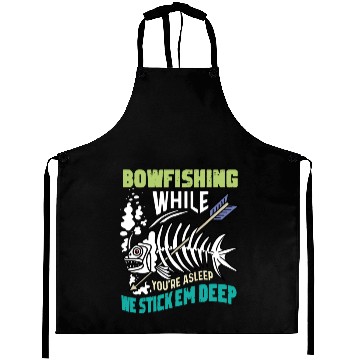 Discover While you're Asleep Fisherman Gift Aprons