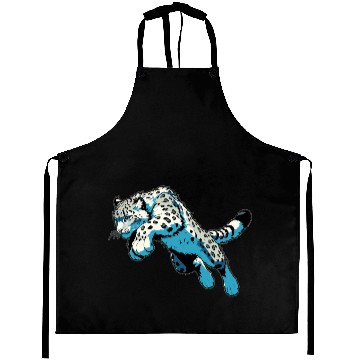 Discover Snow Leopard Leopard White Leopard Aprons