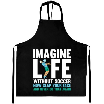 Discover Soccer Lover Aprons