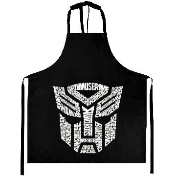 Discover Trans formers Autobots Comics Typography Aprons