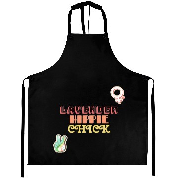 Discover Aromatherapy Lavender Hippie Chick Aprons