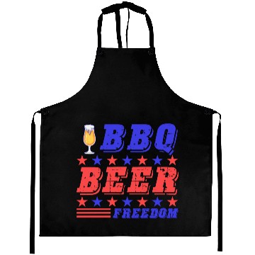 Discover BBQ Barbeque - BBQ Beer Freedom Aprons