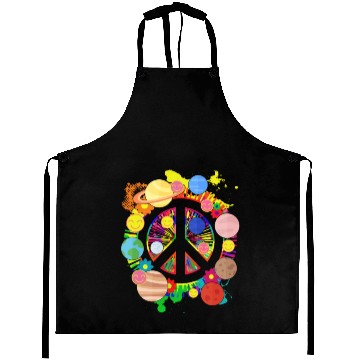 Discover Peace Planet Aprons