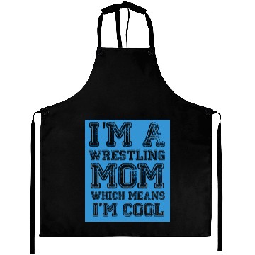 Discover Wrestling Mom Passion Is Gift Cool Aprons
