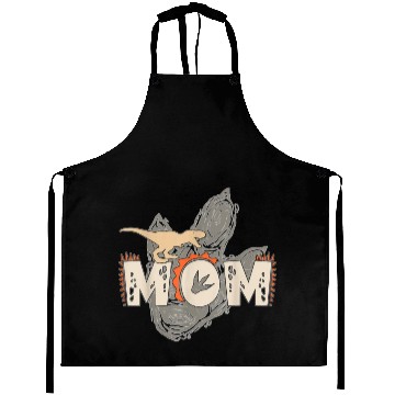 Discover Mamasaurus Footprint Mom Aprons