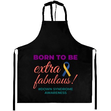 Discover Down Syndrome Awareness Extra Fabulous Aprons