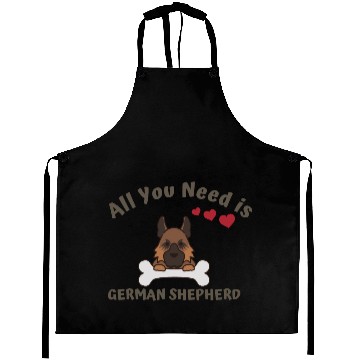 Discover German Shepherd Dog Lover & Owner Aprons