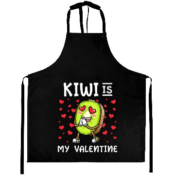 Discover Kiwi Is My Valentine Fruit Valentines Day Aprons