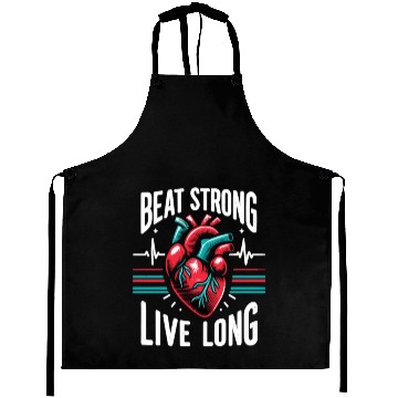 Discover Healthy Heart Beat February Cardiac Awareness Aprons