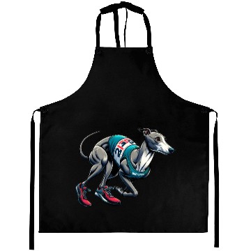 Discover Marathon Master: Greyhound's Race Day Aprons