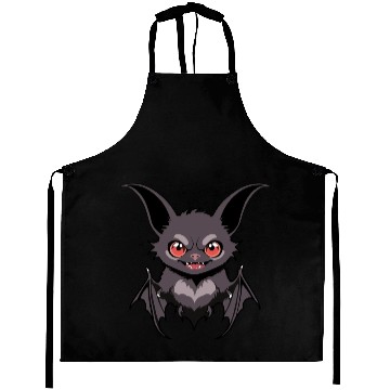 Discover Unique Bat Illustration Aprons