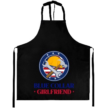 Discover Blue Collar Girlfriend Aprons