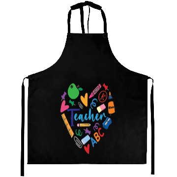 Discover teacher school lover Aprons