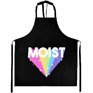 Discover Moist Funny Meme Offensive Weird Cool Hilarious Aprons