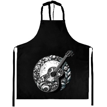 Discover Retro Style Guitar for Guitarists Aprons