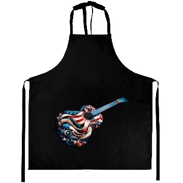 Discover Retro Style Guitar for Guitarists Aprons