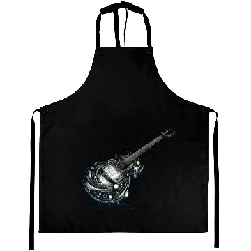 Discover Retro Style Guitar for Guitarists Aprons