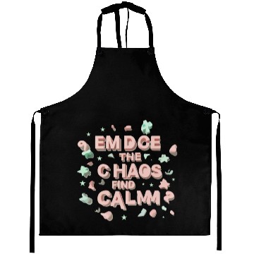 Discover Embrace typography design Aprons