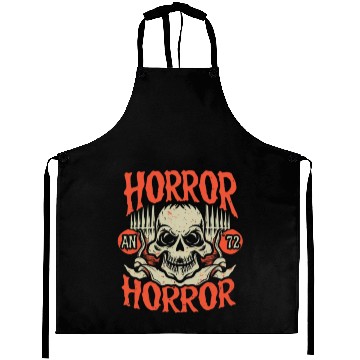 Discover Horror Aprons