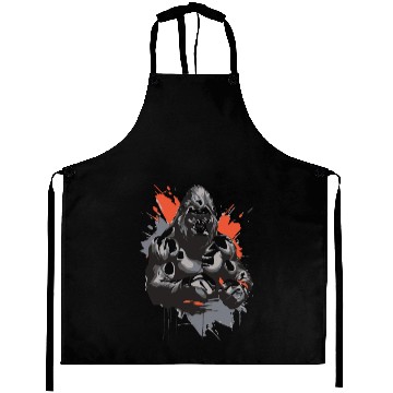 Discover gorilla fighter Aprons
