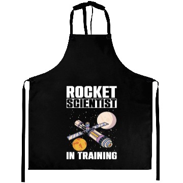 Discover Rocket Scientist Studied Science In Training Aprons
