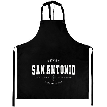 Discover San Antonio (TX) USA Aprons