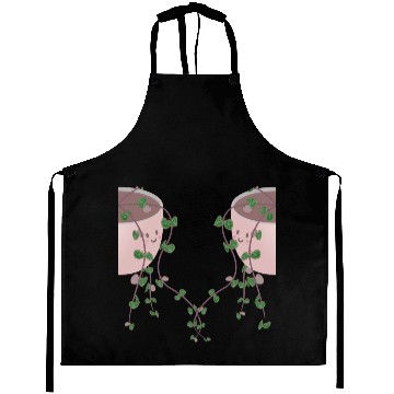 Discover Valentine string of hearts holding hands lesbian Aprons
