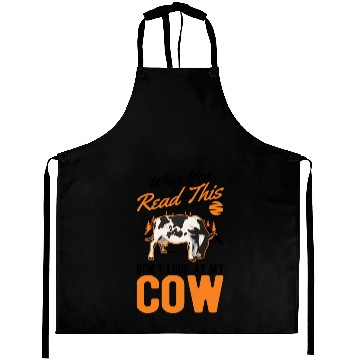 Discover Cow Gift Farmer Cattle Breeder Cows Aprons