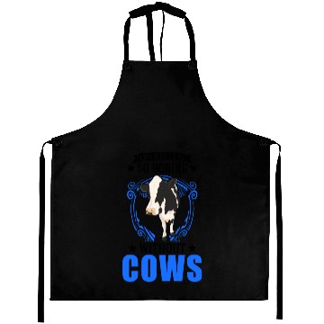 Discover Cow Cattle Breeder Farmer Cows Aprons