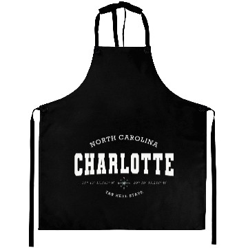 Discover Charlotte (NC) USA Aprons