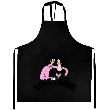 Discover I Love You Aprons