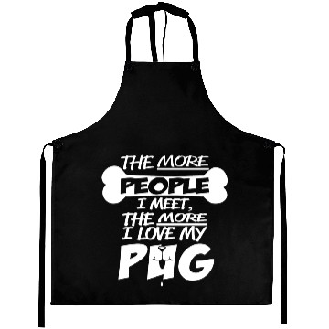 Discover I Love My Pug Aprons