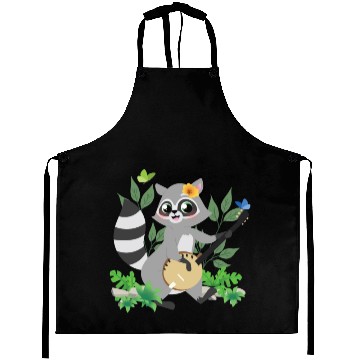 Discover Raccoon Cottagecore Naturecore Kids Aprons