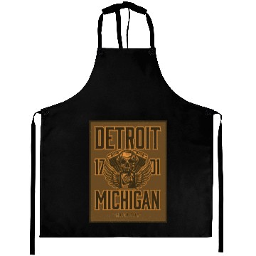 Discover Detroit Aprons