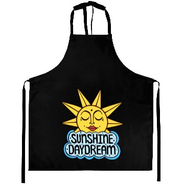 Discover Sunshine Daydream Happy Sun and Cloud Aprons