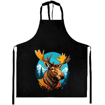 Discover Moose Aprons