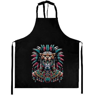Discover Aztec Jaguar Warrior Aztec Culture Indigenous Aprons