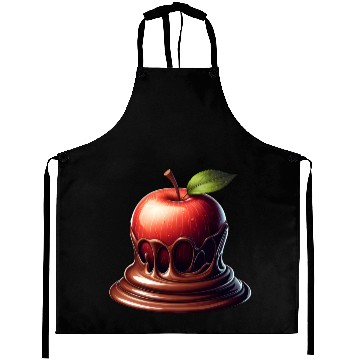 Discover Chocolate Apple Fusion Melting Design Aprons