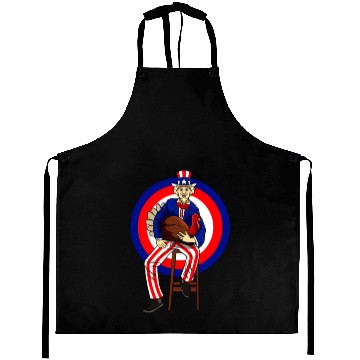 Discover old american turkey lover thanksgiving Aprons
