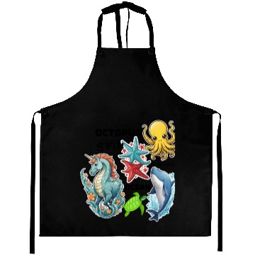 Discover Deep ocean life Aprons