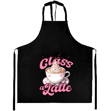 Discover I Love My Class A Latte Coffee Teacher - Education Aprons