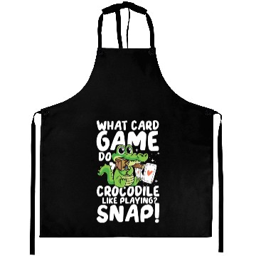 Discover Card Game Crocodile Like Playing Snap for a Aprons