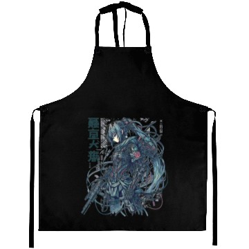 Discover Cyberpunk Anime Figure Aprons