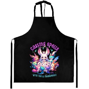 Discover Casting spells with friendship & tea Aprons
