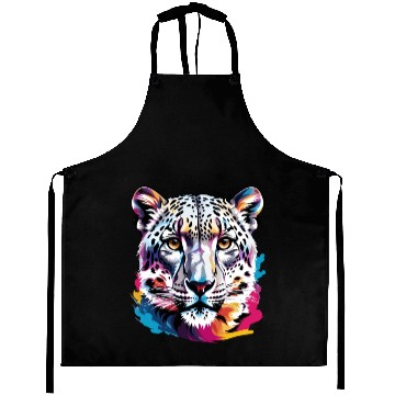 Discover Snow leopard Aprons
