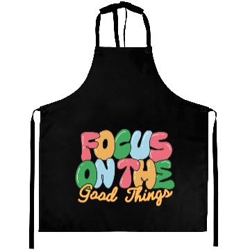 Discover Positive Quotes, Retro Style, Vintage Groovy Aprons