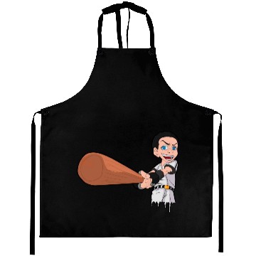 Discover Baseball Player White Man Aprons